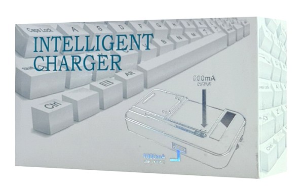 POWERTECH φορτιστής μπαταρίας κινητών QC64 με οθόνη, USB, μαύρος QC64