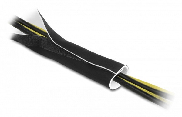 Ταινία νεοπρενίου τύπου Velcro TIES-038, 13.5cm, 3m, μαύρη/λευκή TIES-038