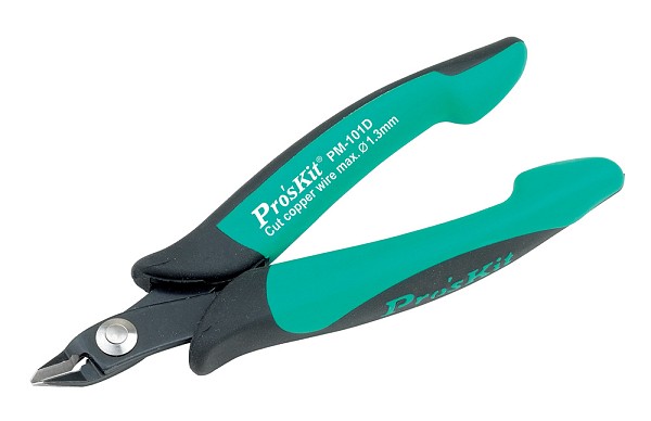 PROSKIT πλαγιοκόφτης PM-101D με αντιολισθητικές λαβές, max Φ1.3mm, 135mm PM-101D