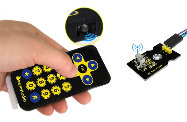 KEYESTUDIO IR receiver module kit KS0088, για Arduino KS0088