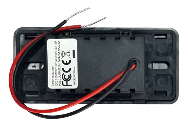 POWERTECH πρίζα USB για σκάφη & οχήματα PTL-008, USB & USB-C, 36W PTL-008