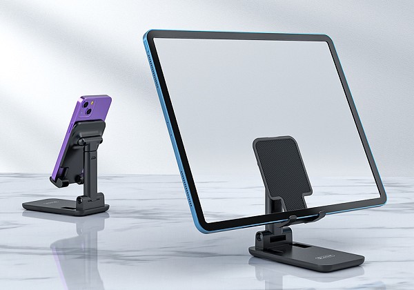 CELEBRAT βάση smartphone/tablet HC-18, foldable, μαύρη HC-18