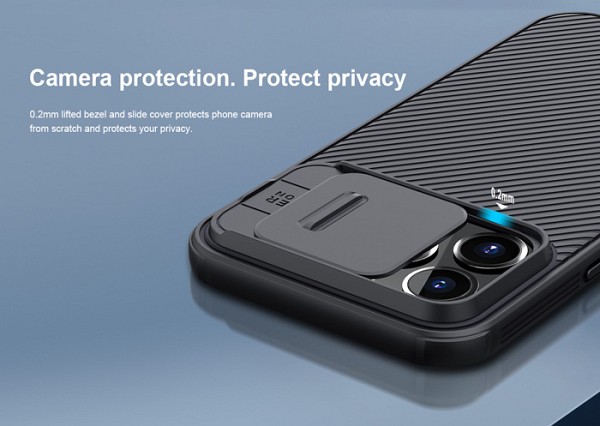 NILLKIN θήκη CamShield Pro για Apple iPhone 13 Pro, μαύρη 6902048223141