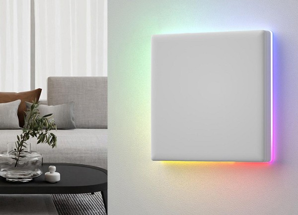 SONOFF smart διακόπτης T5-1C-86 με LED φωτισμό, μονός, Wi-Fi, λευκός T5-1C-86