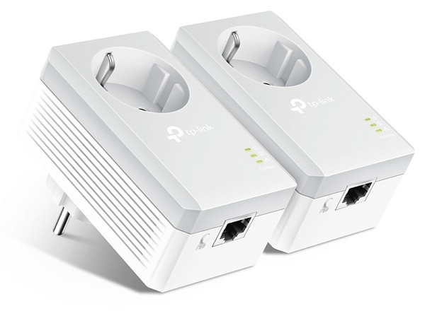 TP-LINK AV600 Passthrough Powerline Starter Kit TL-PA4010P, Ver. 4.0 TL-PA4010P-KIT
