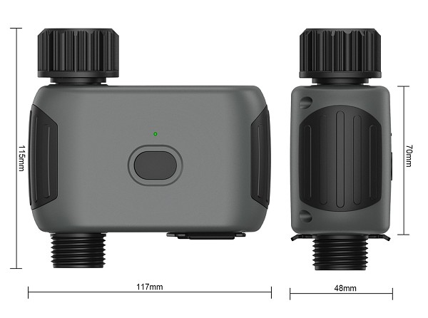 INHOCON smart προγραμματιστής ποτίσματος SGW03BT, Bluetooth, IP55 SGW03BT