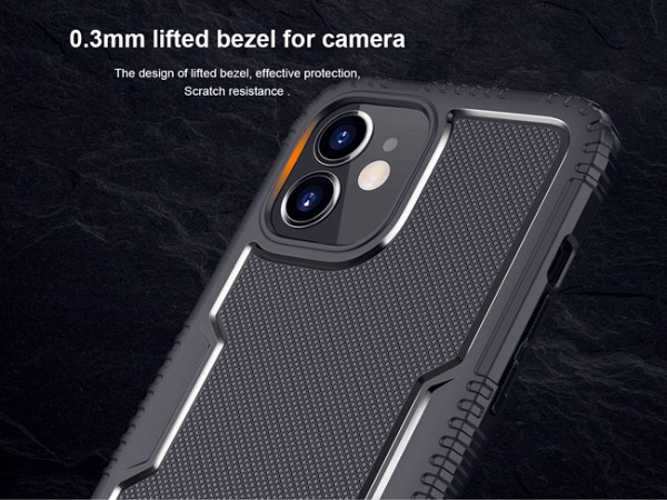 NILLKIN θήκη Tactics TPU Cγια Apple iPhone 12 mini, μαύρη 6902048202788
