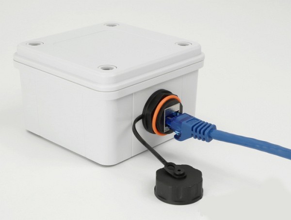 DELOCK ηλεκτρολογικό κυτίο 60397, αδιάβροχο IP65, 100x100x75mm, γκρι 60397