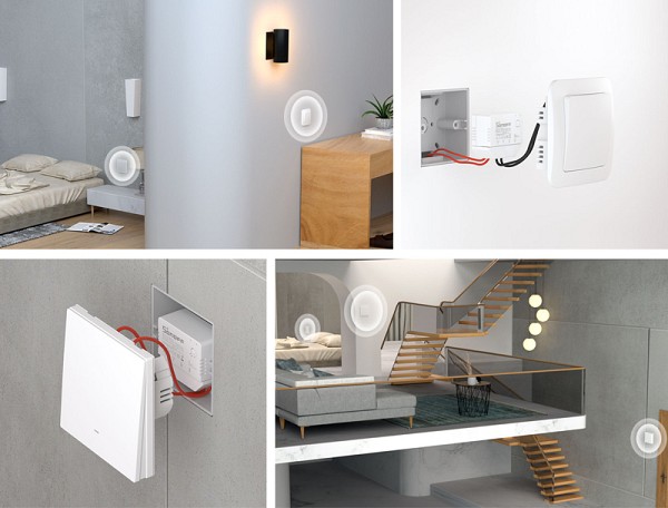 SONOFF smart διακόπτης ZBMINI-L, 1-gang, ZigBee 3.0, λευκός ZBMINI-L