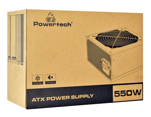 POWERTECH τροφοδοτικό για PC PT-1103, 80Plus Bronze, 500W ATX, 140mm Fan PT-1103