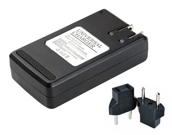 POWERTECH φορτιστής μπαταρίας κινητών QC64 με οθόνη, USB, μαύρος QC64