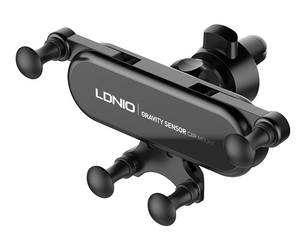 LDNIO βάση smartphone αυτοκινήτου MG03 για αεραγωγούς, μαύρη 6933138691144