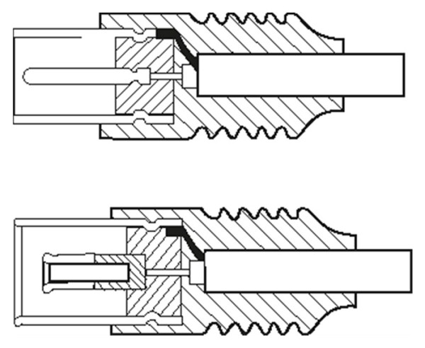 GOOBAY καλώδιο κεραίας αρσενικό σε θηλυκό 11512, <70dB, CCS, 5m, λευκό 11512