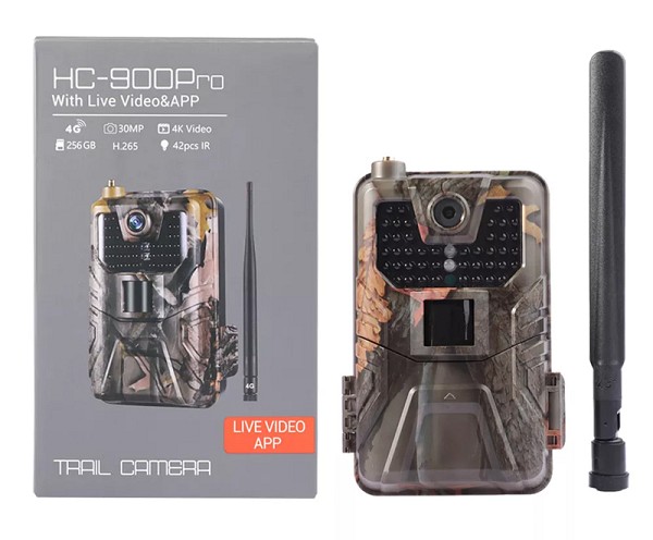 SUNTEK κάμερα για κυνηγούς HC-900PRO, PIR, 4G, 30MP, 4K, IP66 HC-900PRO