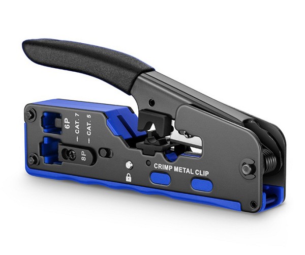 Πρέσα ακροδεκτών TOOL-0093 για καλώδια δικτύου RJ12/6P & RJ45/8P TOOL-0093