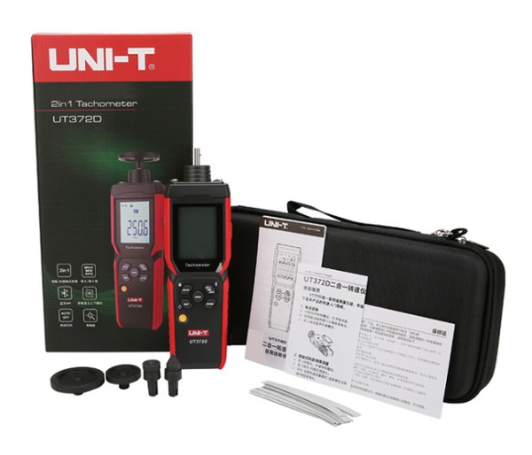 UNI-T ψηφιακό ταχόμετρο UT372D, επαφής & ανέπαφο, Bluetooth UT372D