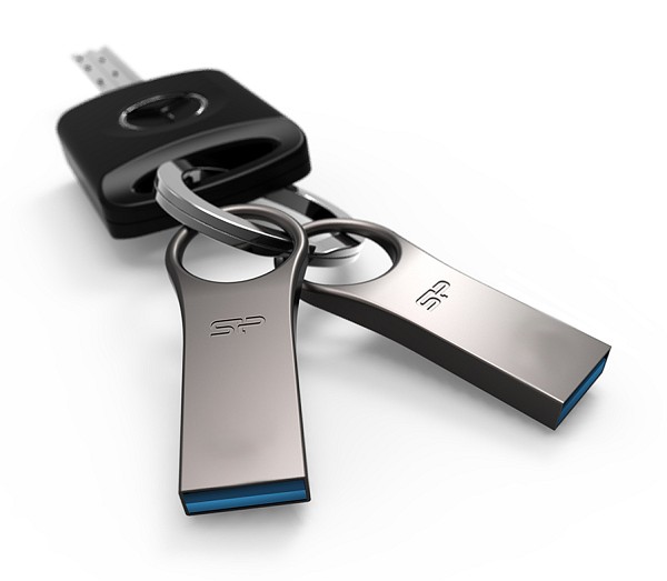 SILICON POWER USB Flash Drive Jewel 80, 16GB, USB 3.2, ασημί SP016GBUF3J80V1T