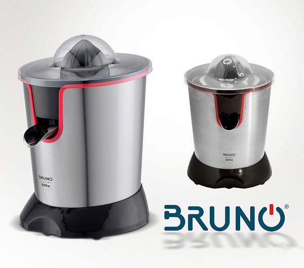 BRUNO ηλεκτρικός στίφτης BRN-0096, συνεχούς ροής, 600W, inox-μαύρο BRN-0096