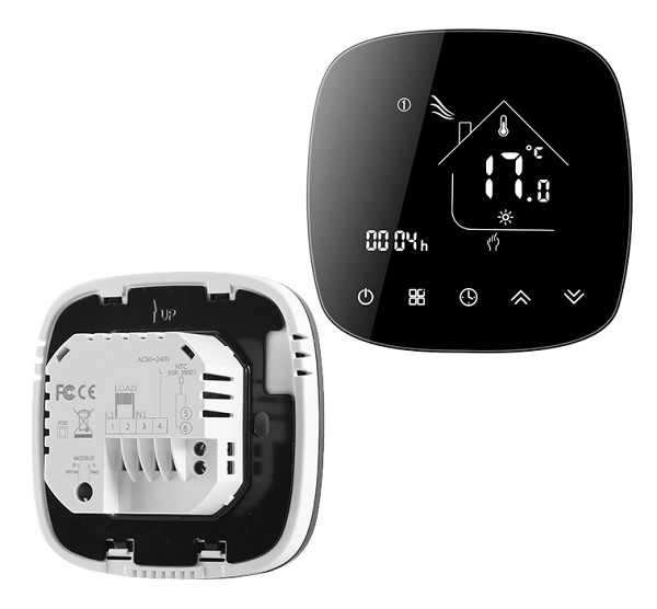 Smart θερμοστάτης πετρελαίου BHT-001-GBLW, WiFi, μαύρος BHT-001-GBLW