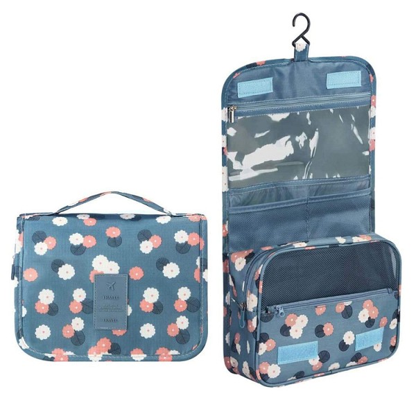 Γυναικείο νεσεσέρ HUH-0103, αδιάβροχο, 20x24cm, φλοράλ HUH-0103