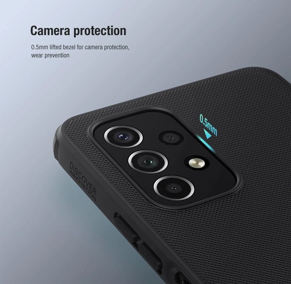 NILLKIN θήκη Super Frosted Shield Pro για Samsung A53 5G, μπλε 6902048237384