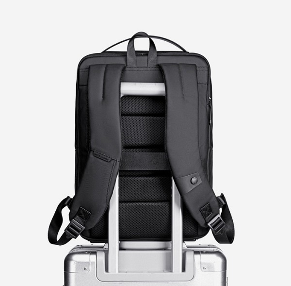 ARCTIC HUNTER τσάντα πλάτης B00574 με θήκη laptop 15.6, 10L, μαύρη B00574-BK