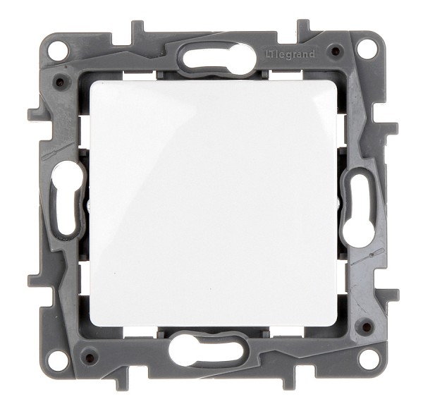 LEGRAND διακόπτης 764500, μονός, λευκός 764500
