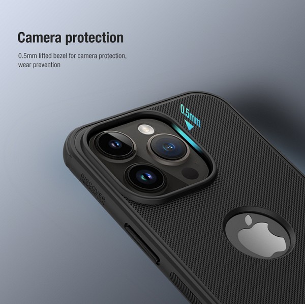 NILLKIN θήκη Super Frosted Shield Pro για iPhone 14 Pro, μπλε 6902048257047