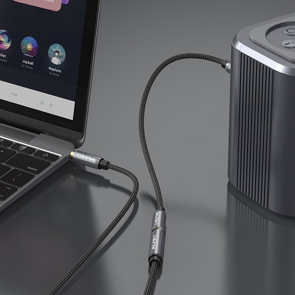 CABLETIME προέκταση καλωδίου ήχου 3.5mm CT-P11F, AUX, 1.8m, μαύρο 5210131039281