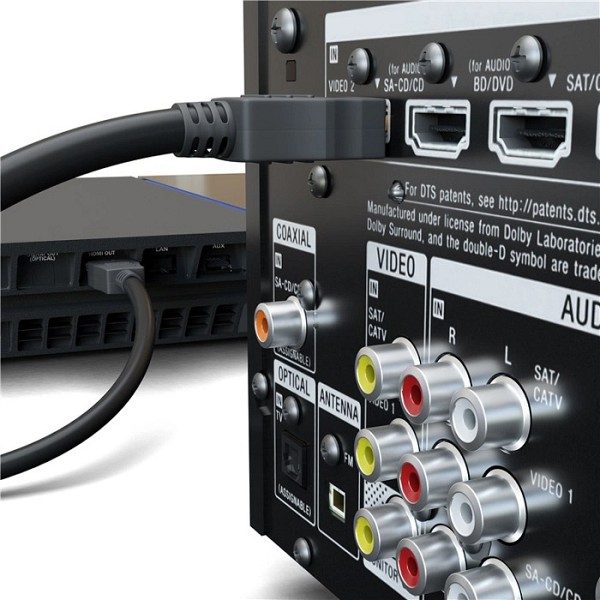 GOOBAY καλώδιο HDMI 2.1 61638, Ethernet, ARC, 8K/60Hz 48 Gbps, 1m, μαύρο 61638