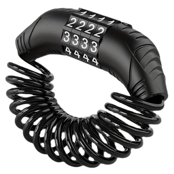 CTECH κλειδαριά ποδηλάτου CTL-0026, συνδυασμού 4 ψηφίων, Φ3.9mm, 1.2m CTL-0026