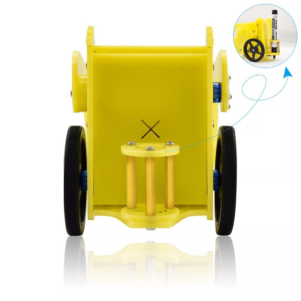 KEYESTUDIO desk bit mini car KS4026, για Micrο:bit STEM KS4026