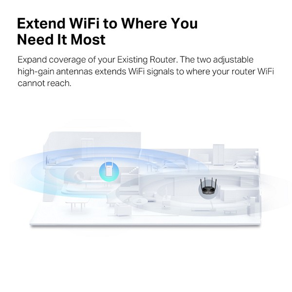 MERCUSYS range extender ME70X, Wi-Fi 6, 1800Mbps AX1800, Ver. 1.0 ME70X