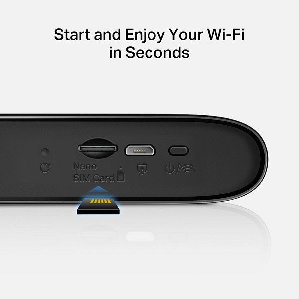 MERCUSYS router MT110, 4G LTE, WiFi 150 Mbps, 2200mAh, Ver. 1.0 MT110