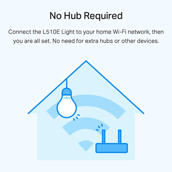 TP-LINK Smart λάμπα LED TAPO-L510E, WiFi, 8.7W, 806lm, E27, Ver. 1.0 TAPO-L510E
