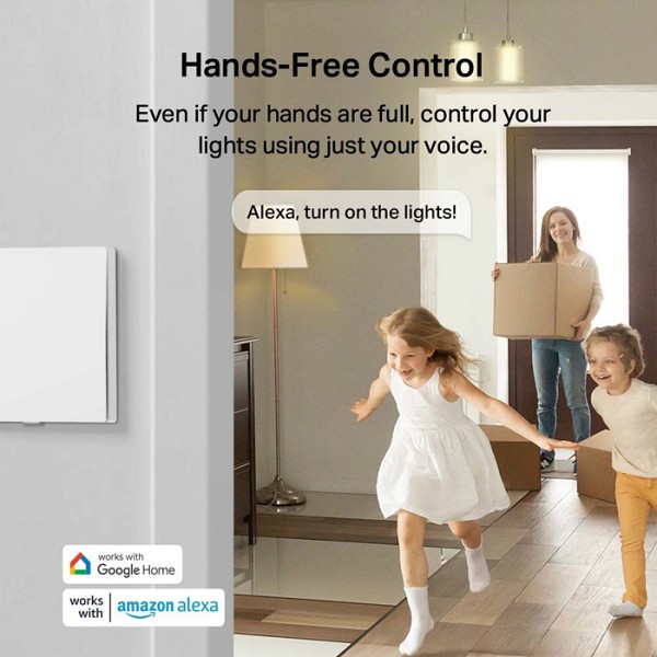TP-LINK smart διακόπτης Tapo S210 με μπαταρία, μονός, 868MHz, Ver 1.0 TAPO-S210