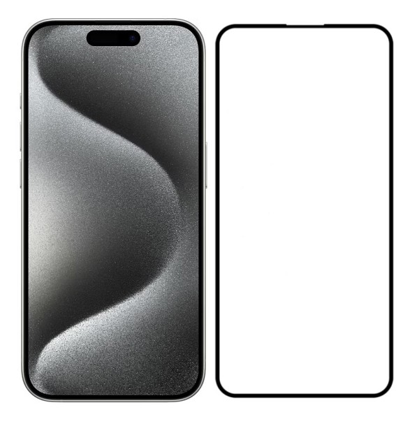 POWERTECH tempered glass 5D TGC-0660 για iPhone 15 Pro Max, full glue TGC-0660