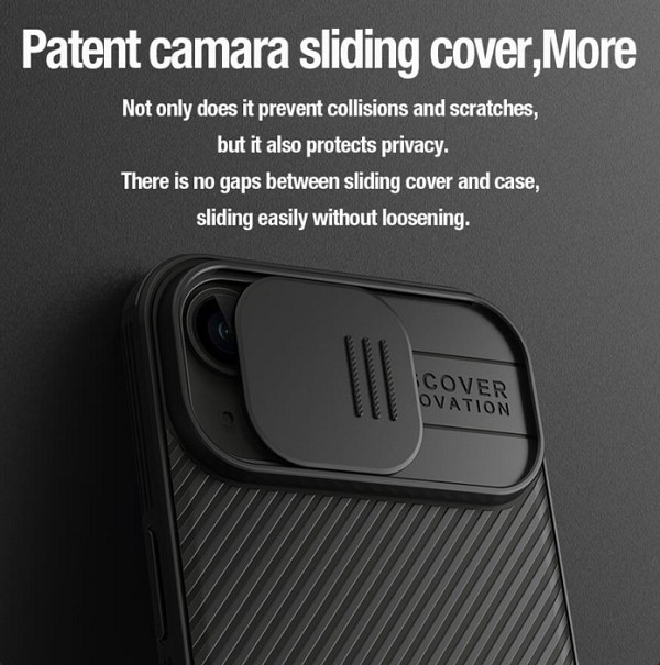 NILLKIN θήκη CamShield Pro Magnetic για iPhone 15, μπλε 6902048266681