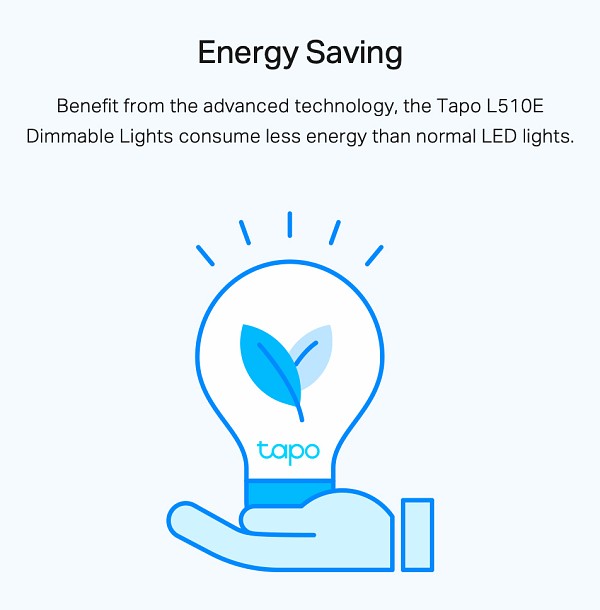 TP-LINK Smart λάμπα LED TAPO-L510E, WiFi, 8.7W, 806lm, E27, Ver. 1.0 TAPO-L510E