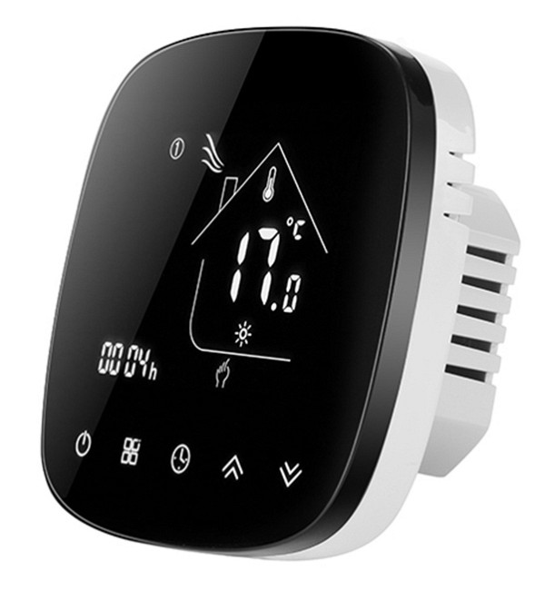 Smart θερμοστάτης πετρελαίου BHT-001-GBLW, WiFi, μαύρος BHT-001-GBLW