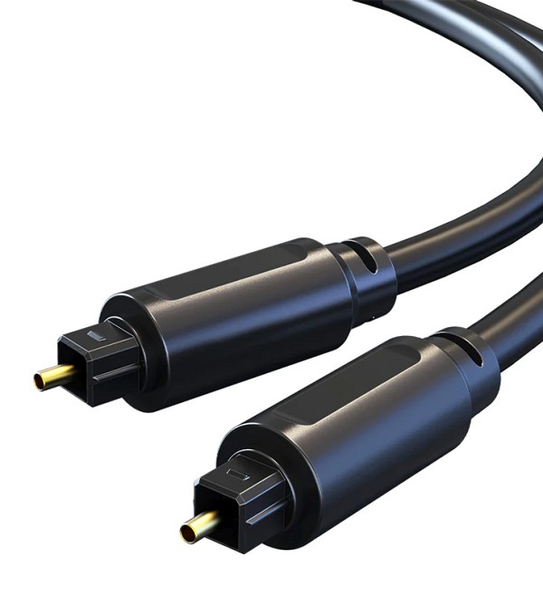 CABLETIME καλώδιο Toslink CT-AV380, gold plated, OD 4.0mm, 3m, μαύρο 5210131058343