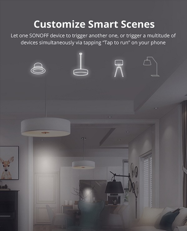 SONOFF Smart διακόπτης MINIR2, two-way, WiFi MINIR2