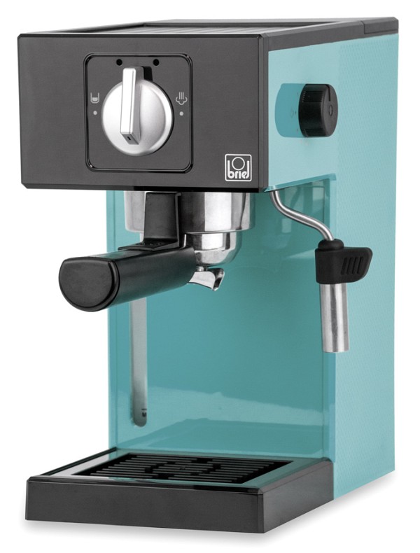 BRIEL μηχανή espresso A1, 1000W, 20 bar, μπλε BRL-A1-BL