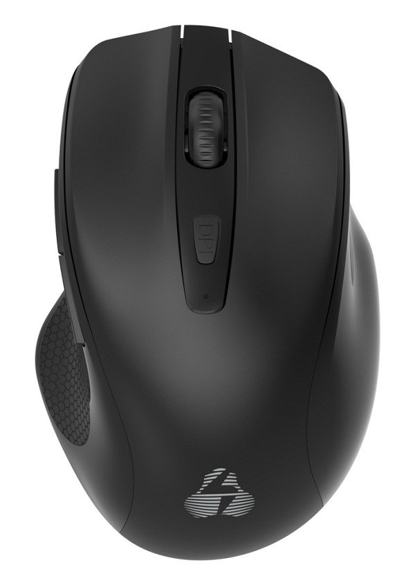 POWERTECH ασύρματο ποντίκι PT-1250, 2.4GHz & Bluetooth, 1600DPI, μαύρο PT-1250