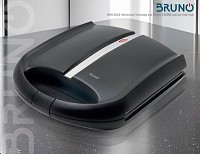 BRUNO BRN-0216 Ψηστιέρα-Τοστιέρα για 4 τοστ 1400W, μαύρη mat-inox BRN-0216
