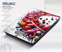 BRUNO BRN-0209 Ψηφιακή Ζυγαριά Κουζίνας 1gr/5kg Love Pastry BRN-0209