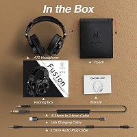 ONEODIO headphones Fusion A70, ενσύρματα/ασύρματα, Hi-Res, 40mm, μαύρο OA-A70-BK
