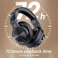ONEODIO headphones Fusion A70, ενσύρματα/ασύρματα, Hi-Res, 40mm, μαύρο OA-A70-BK