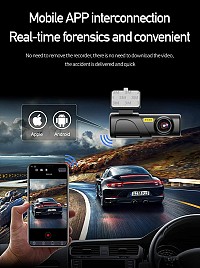 POWERTECH smart κάμερα αυτοκινήτου PT-1332, 1080p, WiFi PT-1332