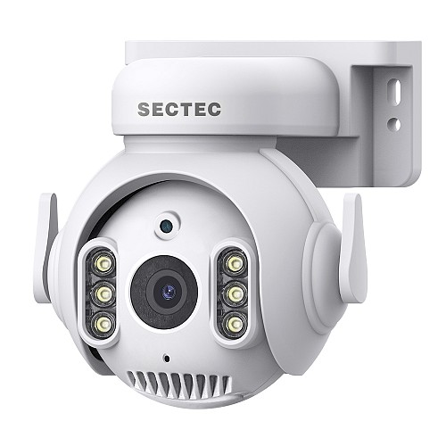 SECTEC smart κάμερα ST-515C-3MTY, 3MP, WiFi, SD, PTZ, IP65 ST-515C-3MTY